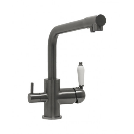 Смеситель Seaman Barcelone SSL-5384-GL (Gun Light, PVD, satin) - Светлая оружейная сталь