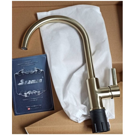 Смеситель Seaman Barcelone SSL-5815-LG (Light Gold, PVD, satin) - Светлое золото сатин Смеситель Seaman Barcelone SSL-5815-LG (Light Gold, PVD, satin) - Светлое золото сатин