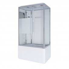 Душевая кабина Niagara Ultra NG-307-01L (120х80х220) высокий поддон(50см),стекло матовое,4 места