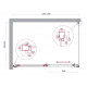 Душевой уголок BelBagno LUCE-AH-1-130/90-C-Cr Душевой уголок BelBagno LUCE-AH-1-130/90-C-Cr