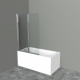 Шторка на ванну BelBagno UNO-V-2-100/150-C-Cr Шторка на ванну BelBagno UNO-V-2-100/150-C-Cr