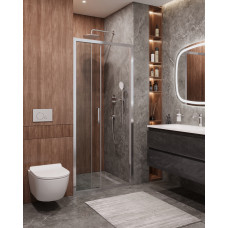 Душевая дверь CEZARES MOLVENO-BF-3-120-C-Cr-IV, 120х195, профиль хром, стекло прозрачное