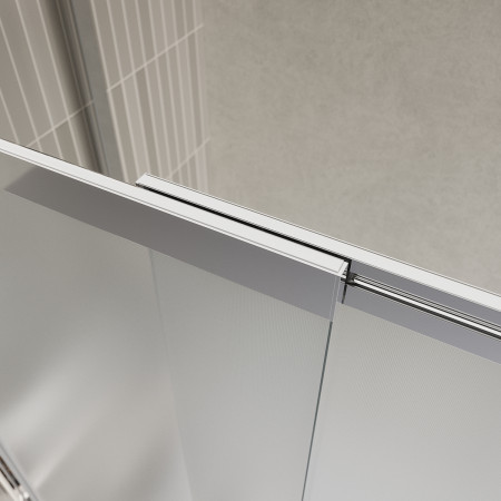 Шторка на ванну BelBagno LUCE-VF-11-90/145-P-Cr Шторка на ванну BelBagno LUCE-VF-11-90/145-P-Cr