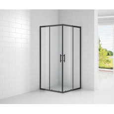 Душевой уголок Cezares ECO-O-A-2-90-C-NERO