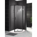 Душевой уголок BelBagno UNO-195-P-1-100-C-NERO