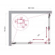 Душевой уголок BelBagno LUCE-AH-2-100/80-C-Cr Душевой уголок BelBagno LUCE-AH-2-100/80-C-Cr