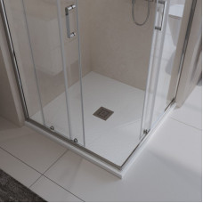 Поддон из искусственного мрамора Belbagno TRAY-MR-UNO-A-90-35-W-CR
