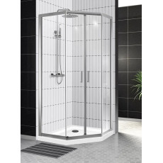 Душевой уголок BelBagno UNO-195-PH-2-100/80-C-Cr