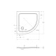 Поддон из SMC (стекловолокно) 80х80 Cezares TRAY-M-R-80-550-35-W без сифона Поддон из SMC (стекловолокно) 80х80 Cezares TRAY-M-R-80-550-35-W без сифона
