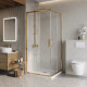 Душевой уголок BelBagno LUCE-A-2-90-C-ORO Душевой уголок BelBagno LUCE-A-2-90-C-ORO