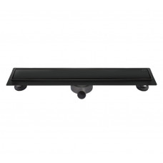 Душевой лоток под плитку черный матовый FD 071208 NeOp 600 AltroBagno