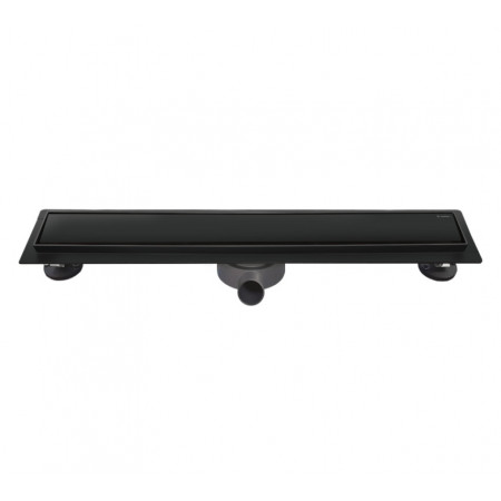 Душевой лоток под плитку черный матовый FD 071208 NeOp 600 AltroBagno