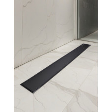 Душевой лоток под плитку черный матовый FD 071208 NeOp 600 AltroBagno