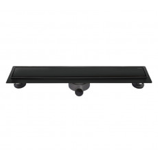 Душевой лоток под плитку черный матовый FD 071211 MB 700 AltroBagno