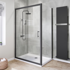 Душевая система с термостатом черный матовый PVD 78PZ689THTT Cox Paini