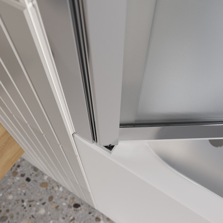 Шторка на ванну BelBagno LUCE-VF-11-90/145-P-Cr Шторка на ванну BelBagno LUCE-VF-11-90/145-P-Cr
