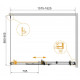 Душевой уголок Cezares STYLUS-SOFT-AH-1-160/90-C-Cr Душевой уголок Cezares STYLUS-SOFT-AH-1-160/90-C-Cr