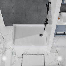 Акриловый поддон 120х90 BelBagno TRAY-BB-AH-120/90-15-W с сифоном