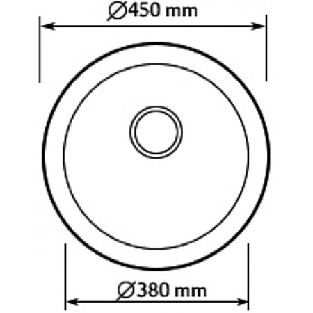 Мойка нерж. сталь Seaman Eco Wien SWT-450B 450 x 450 Мойка нерж. сталь Seaman Eco Wien SWT-450B 450 x 450
