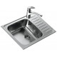 Мойка стальная CLASSIC 1B 1/2D Полированная 650 х 500 Teka Мойка стальная CLASSIC 1B 1/2D Полированная 650 х 500 Teka