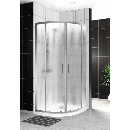 Душевой уголок BelBagno UNO-195-R-2-90-CH-CR Душевой уголок BelBagno UNO-195-R-2-90-CH-CR