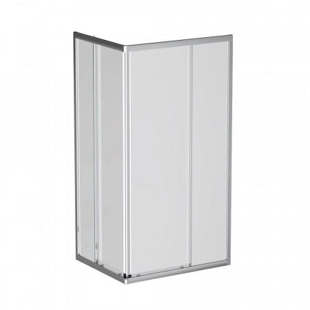 Душевой уголок BelBagno DUE-AH-2-100/80-C-Cr