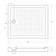 Поддон акриловый 120х100 Cezares TRAY-A-AH-120/100-15-W с сифоном
