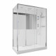 Душевая кабина Black & White G8890 с парогенератором Душевая кабина Black & White G8890 с парогенератором