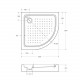 Акриловый поддон 80х80 Cezares TRAY-A-R-80-550-15-W с сифоном Акриловый поддон 80х80 Cezares TRAY-A-R-80-550-15-W с сифоном