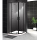 Душевой уголок BelBagno UNO-195-R-2-90-C-NERO Душевой уголок BelBagno UNO-195-R-2-90-C-NERO
