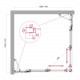 Душевой уголок BelBagno LUCE-A-22-90+20-P-Cr Душевой уголок BelBagno LUCE-A-22-90+20-P-Cr