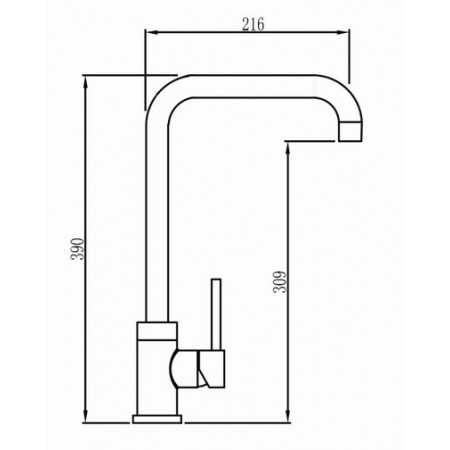 Смеситель Seaman Eco Glasgow SSN-3026 Смеситель Seaman Eco Glasgow SSN-3026