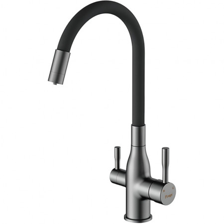 Смеситель для кухни Frap F4396-15 с гибким изливом и фильтрованной воды Смеситель для кухни Frap F4396-15 с гибким изливом и фильтрованной воды
