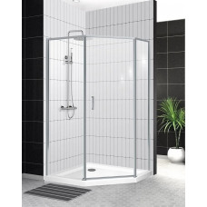 Душевой уголок BelBagno UNO-195-PH-1-100/80-C-Cr