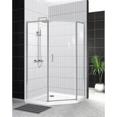 Душевой уголок BelBagno UNO-195-PH-1-100/80-C-Cr