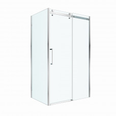 Душевой уголок BelBagno MARINO-2-AH-1-130/80-C-CR 130х80см профиль хром, стекло прозрачное