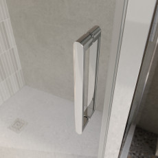 Душевой уголок BelBagno LUCE-AH-1-130/80-C-Cr