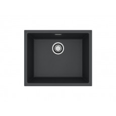 Мойка кварцевая для кухни ALVEUS OMNI 30 GRANITAL DEEP BLACK-G90  550x450x198 с сифоном 1145083