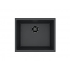 Мойка кварцевая для кухни ALVEUS OMNI 30 GRANITAL DEEP BLACK-G90 BE 550x450x198 с сифоном 1148151
