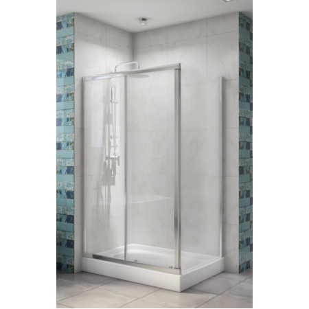 Душевой уголок BelBagno DUE-AH-1-120/90-C-Cr