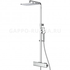 Душевая система с термостатом хром G2495-6 Gappo