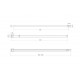 Душевая перегородка BelBagno KRAFT-L-1-120-C-Cr Душевая перегородка BelBagno KRAFT-L-1-120-C-Cr