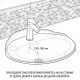 Смеситель для раковины низкий золото PVD 89OP211 Lady с д/к Paini