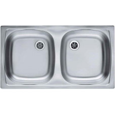 Мойка Alveus Basic 160 Nat-60 нерж сталь (780 х 435)