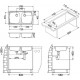 Мойка Alveus Basic 160 Nat-60 нерж сталь (780 х 435) Мойка Alveus Basic 160 Nat-60 нерж сталь (780 х 435)