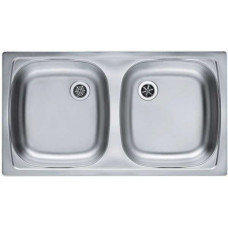 Мойка Alveus Basic 160 Lei-60 нерж сталь (780 х 435)