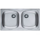 Мойка Alveus Basic 160 Nat-90 нерж сталь (780 х 435) Мойка Alveus Basic 160 Nat-90 нерж сталь (780 х 435)