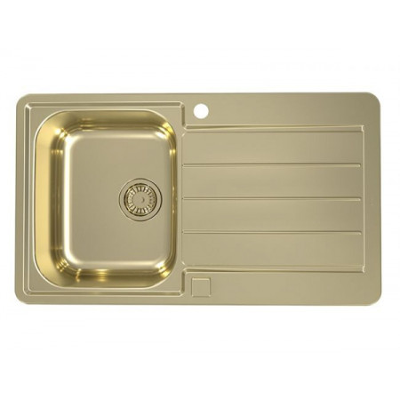 Мойка Alveus Line Monarch 20 Gold нерж сталь (860 х 500) Золотая Мойка Alveus Line Monarch 20 Gold нерж сталь (860 х 500) Золотая