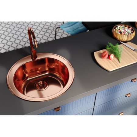 Мойка Alveus Form Monarch 30 Copper-90 Fi нерж сталь (510) Медная Мойка Alveus Form Monarch 30 Copper-90 Fi нерж сталь (510) Медная
