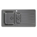 Мойка Alveus Line Monarch 10 Anthracite нерж сталь (980 х 500) Темная сталь